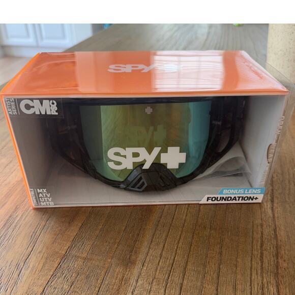 Spy Foundation Plus Motocross Goggles - Picture 1 of 10